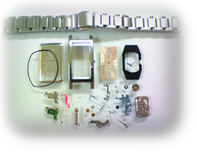 シチズンクロスシー5431Aクォーツ腕時計 分解掃除(オーバーホール)