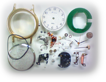 セイコーアベニュー1F21Aクォーツ腕時計 分解掃除(オーバーホール)